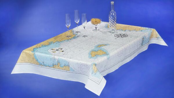 Sélectionner Nappe enduite Côte d’azur, Corse et Méditerranée (150×110)