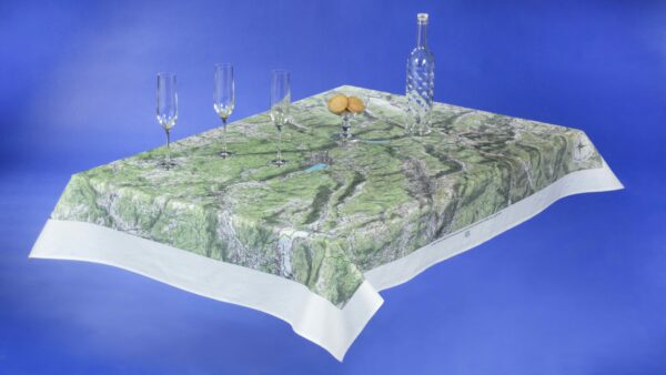Carte IGN tissu enduit Les Vosges (150×110)