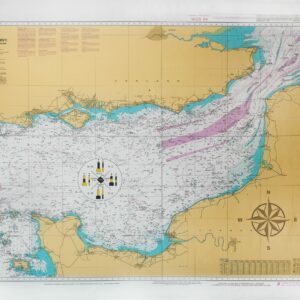Nappe enduite Manche (150×110) , Channel tablecloth