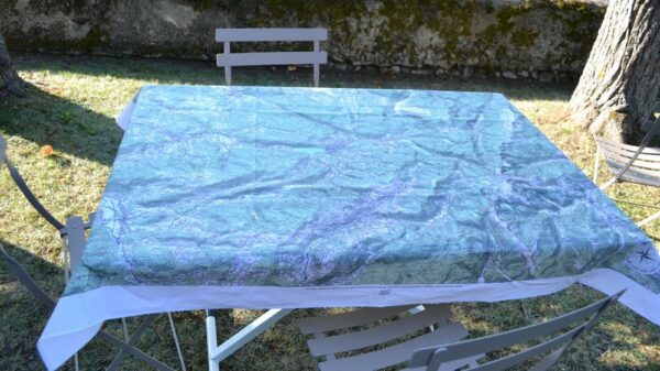 Carte IGN tissu enduit Les Vosges (150×110)